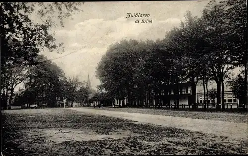 Ak Zuidlaren Drenthe Niederlande, de Brink