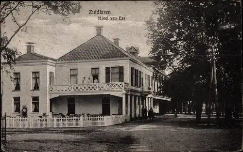 Ak Zuidlaren Drenthe Niederlande, Hotel van Ess