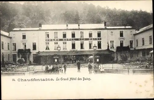 Ak Chaudfontaine Wallonien Lüttich, Le Grand Hôtel des Bains