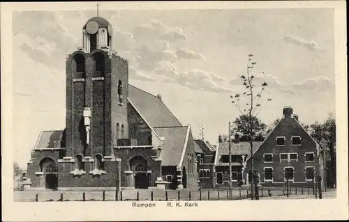 Ak Rumpen Limburg Niederlande, R. K. Kerk