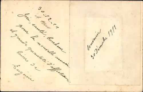 Passepartout Foto Ak Portrait einer Frau