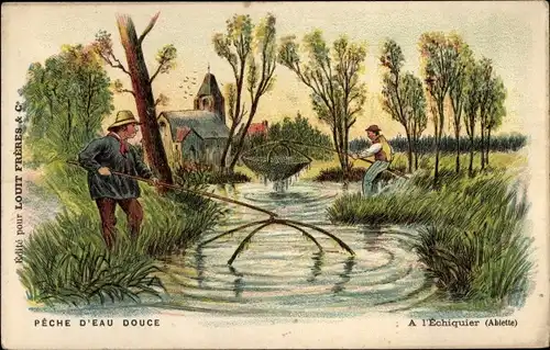 Ak Peche d'Eau Douce, a l'Echiquier, Ablette, Angler