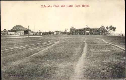 Ak Colombo Ceylon Sri Lanka, Colombo Club and Galle Face Hotel