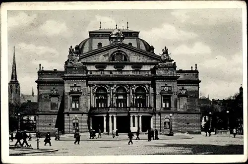 Ak Plzeň Pilsen Stadt, Stadttheater