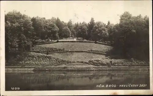 Ak Havlíčkův Brod Německý Brod Deutschbrod Region Hochland, Havlickovy Sady