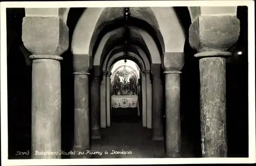 Ak Stará Boleslav Altbunzlau Mittelböhmen, Kastel su Kosmy a Domiana