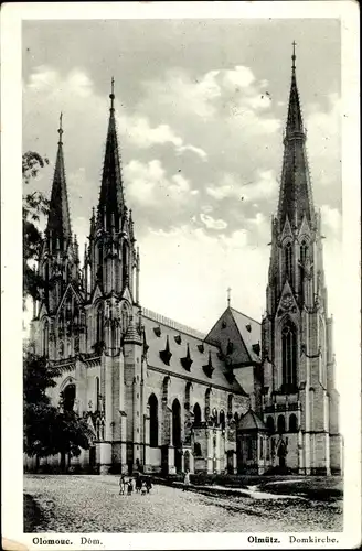 Ak Olomouc Olmütz Stadt, Domkirche