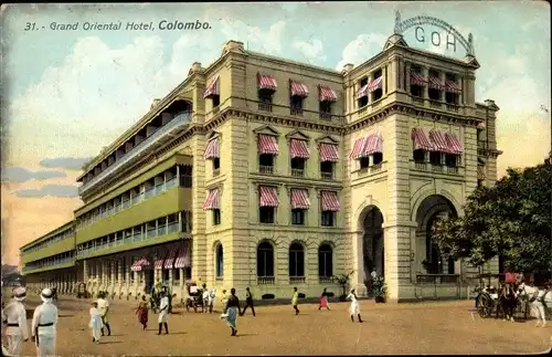 Ak Colombo Sri Lanka, Grand Oriental Hotel