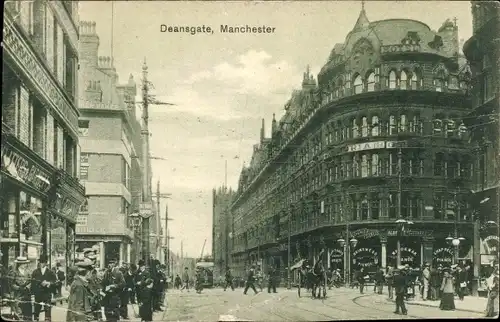 Ak Manchester North West England, Deansgate