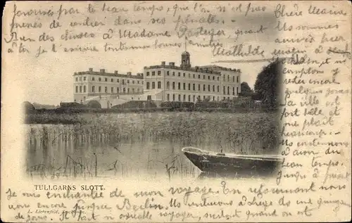 Ak Vagnhärad Schweden, Tullgarns Slott, Schloss