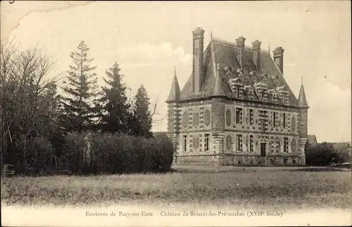 Ak Boisset-les-Prévanches Eure, Chateau