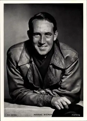 Foto Schauspieler Mathias Wieman, Portrait