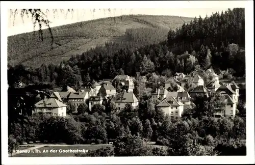 Ak Ilmenau in Thüringen, An der Goethestraße