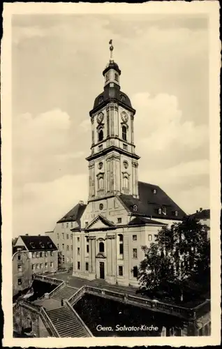 Ak Gera in Thüringen, Salvatorkirche