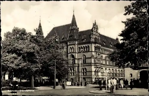 Ak Hansestadt Rostock, Ständehaus