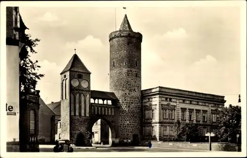 Ak Jüterbog, Zinnaer Tor, Türme