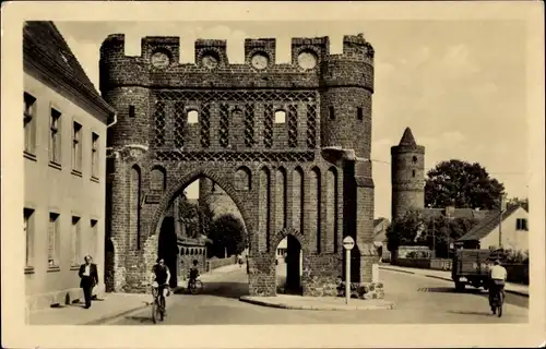 Ak Jüterbog in Brandenburg, Dammtor