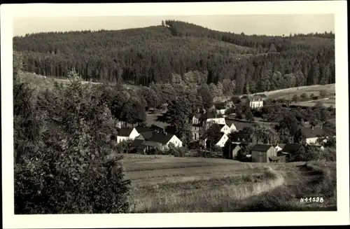 Ak Hohendorf Bad Brambach im Vogtland, Teilansicht