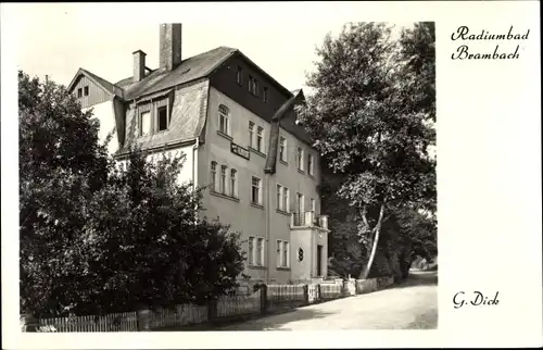 Ak Bad Brambach im Vogtland, Haus der Freundschaft