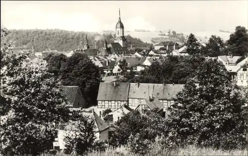 Ak Roßwein in Sachsen, Teilansicht