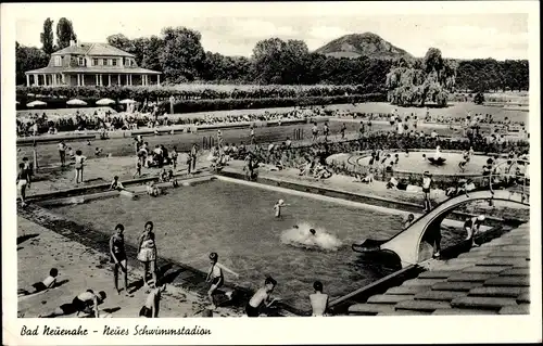 Ak Bad Neuenahr Ahrweiler in Rheinland Pfalz, Neues Schwimmstadion