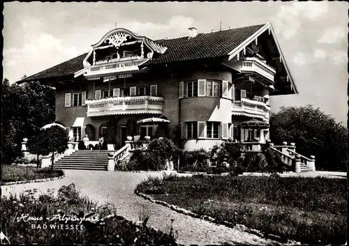 Ak Bad Wiessee in Oberbayern, Haus Alpenpark