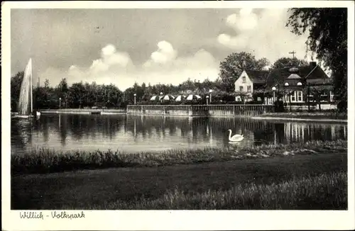 Ak Willich am Niederrhein, Volkspark