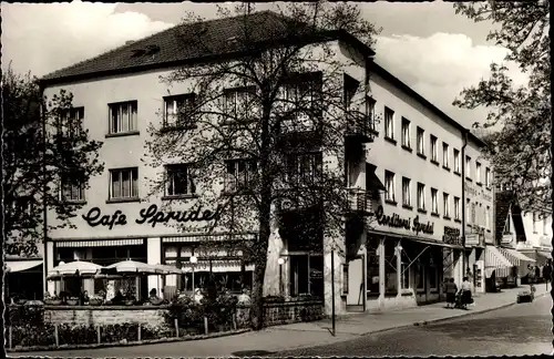 Ak Bad Orb in Hessen, Café Sprudel