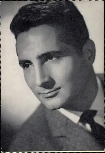 Ak Schauspieler und Sänger Freddy Quinn, Portrait