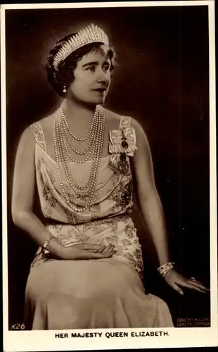 Ak Her Majesty Queen Elizabeth, Elizabeth Bowes Lyon