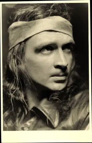 Ak Schauspieler Albin Skoda, Portrait