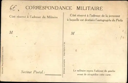 Ak L'Autographe du Poilu, Envoyez cette carte a nos Poilus, französische Soldaten, I WK