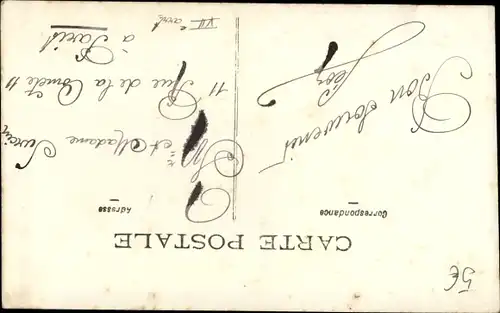 Foto Ak Französischer Soldat in Uniform, Regiment 51, Portrait