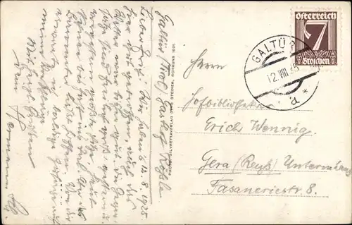 Ak Galtür in Tirol, Rotwand, Gamshorn