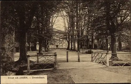 Ak Assen Drenthe Niederlande, Drostelaan