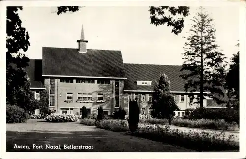 Ak Assen Drenthe Niederlande, Beilerstraat, Port Natal