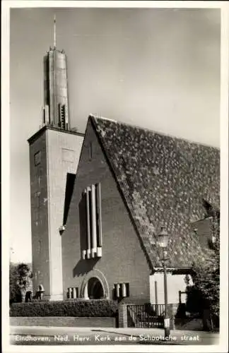 Ak Eindhoven Nordbrabant Niederlande, Ned. Herv. Kerk aan de Schootsche straat