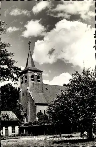 Ak Ginneken en Bavel Nordbrabant, Ned. Herv. Kerk