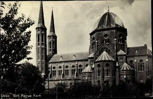 Ak Uden Nordbrabant, Sint Petrus Kerk