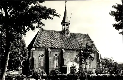 Ak Made Drimmelen Nordbrabant Niederlande, Hervormde Kerk