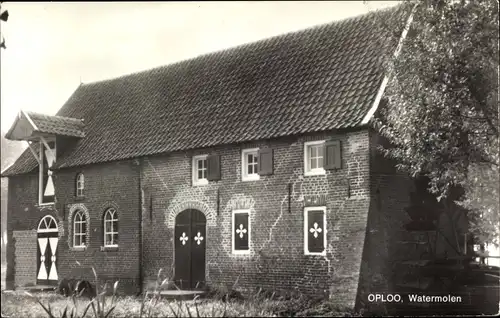 Ak Oploo Nordbrabant, Watermolen