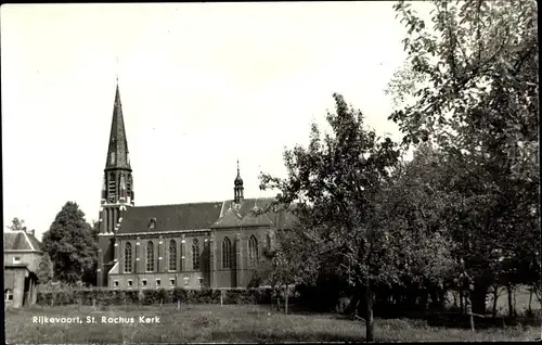 Ak Rijkevoort Nordbrabant, St. Rochus Kerk