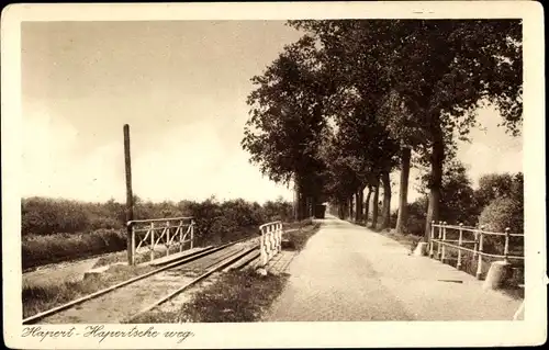 Ak Hapert Nordbrabant, Hapertsche weg