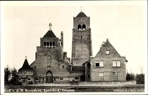 Ak Oirschot Nordbrabant, Kerk v. d. H. Bernadette, Spoordonk
