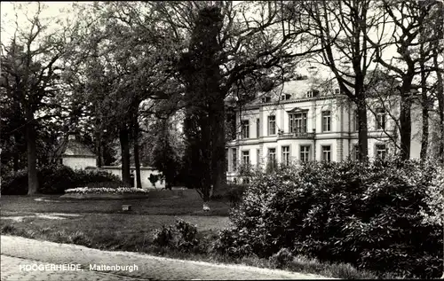 Ak Hoogerheide Nordbrabant, Mattenburgh