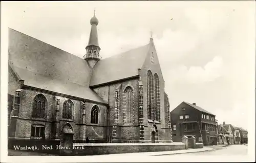 Ak Waalwijk Nordbrabant Niederlande, Ned. Herv. Kerk