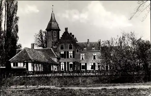 Ak Helvoirt Vught Nordbrabant, Kasteel Zwijnsbergen