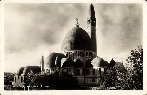 Ak Waalwijk Nordbrabant Niederlande, R. K. Kerk St. Jan