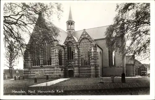 Ak Heusden Nordbrabant, Ned. Hervormde Kerk