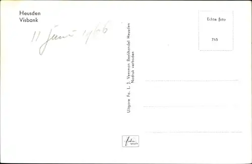 Ak Heusden Nordbrabant, Visbank